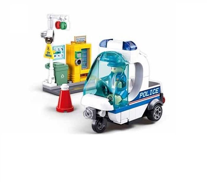 Jeu de Construction – Police Metropolis – Patrouille des Ruelles – Sluban