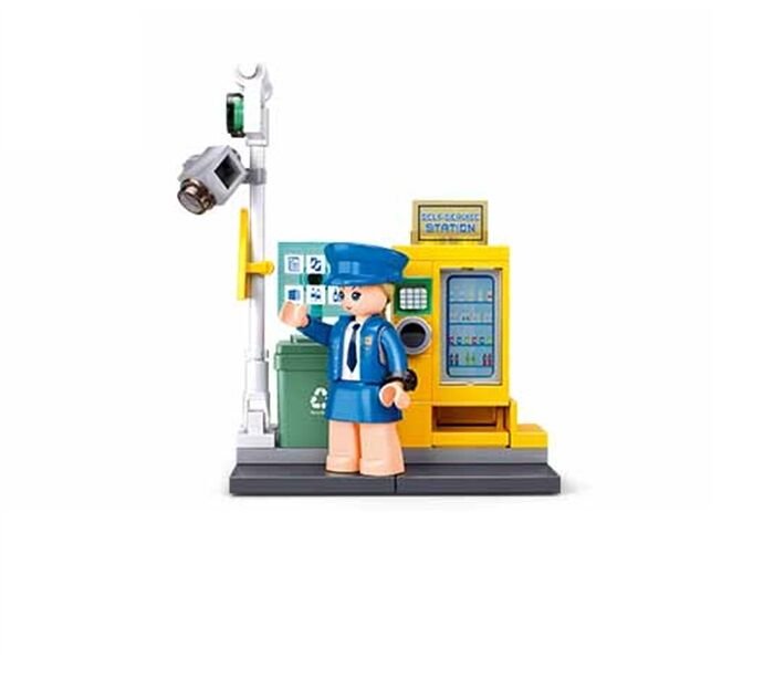 Jeu de Construction – Police Metropolis – Patrouille des Ruelles – Sluban