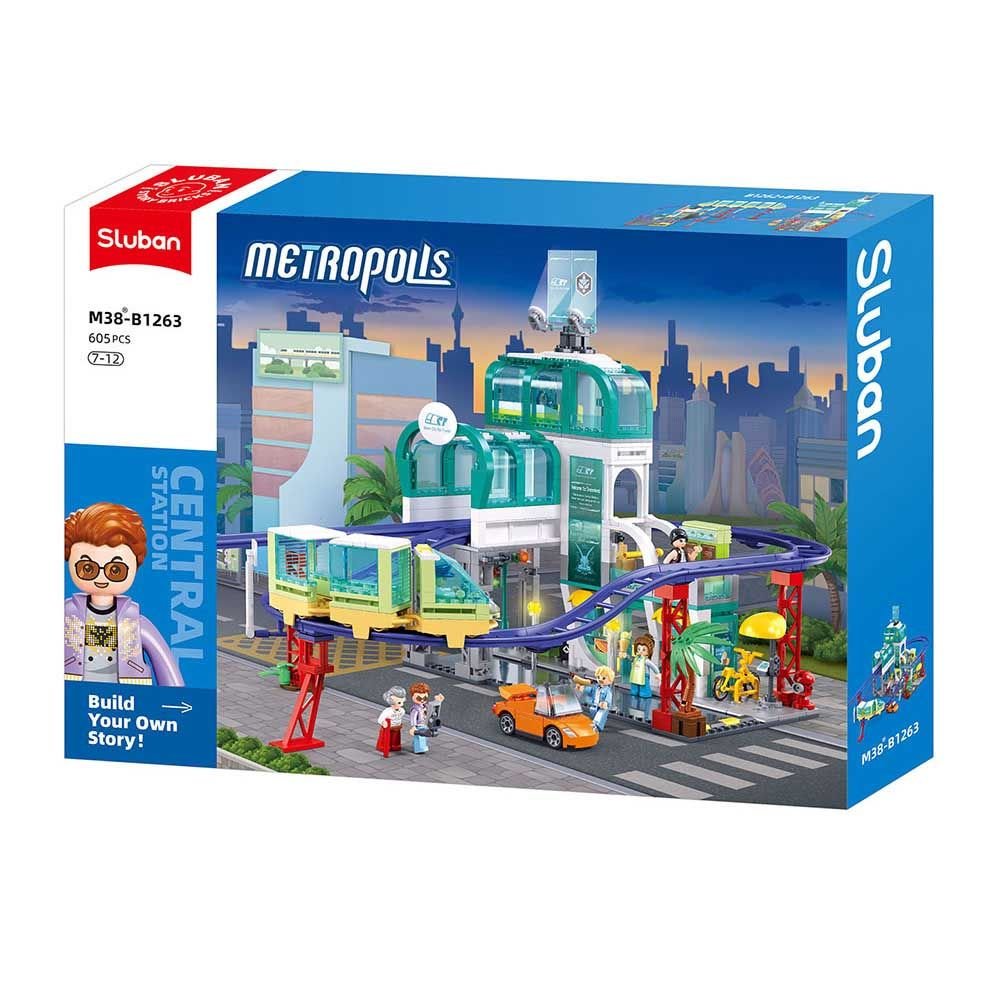 Jeu de Construction – Metropolis – Gare Centrale – Sluban