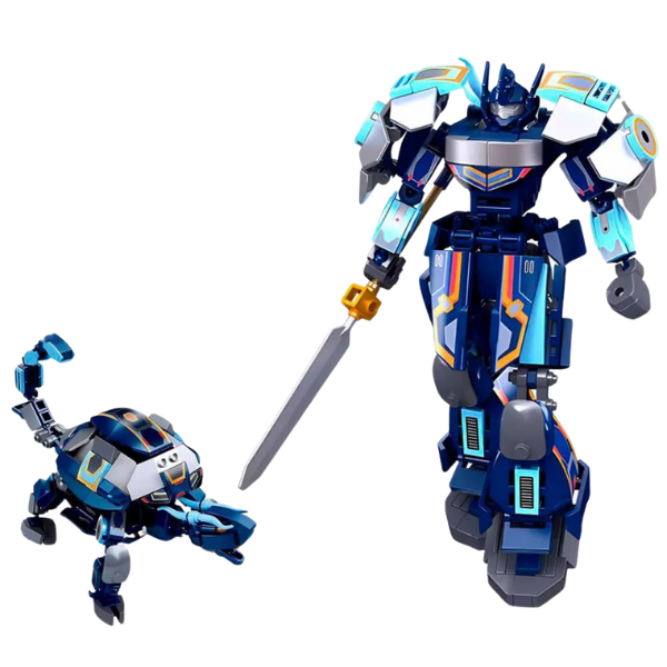 Jeu de Construction – Mecha des Royaumes – Tortue – Sluban