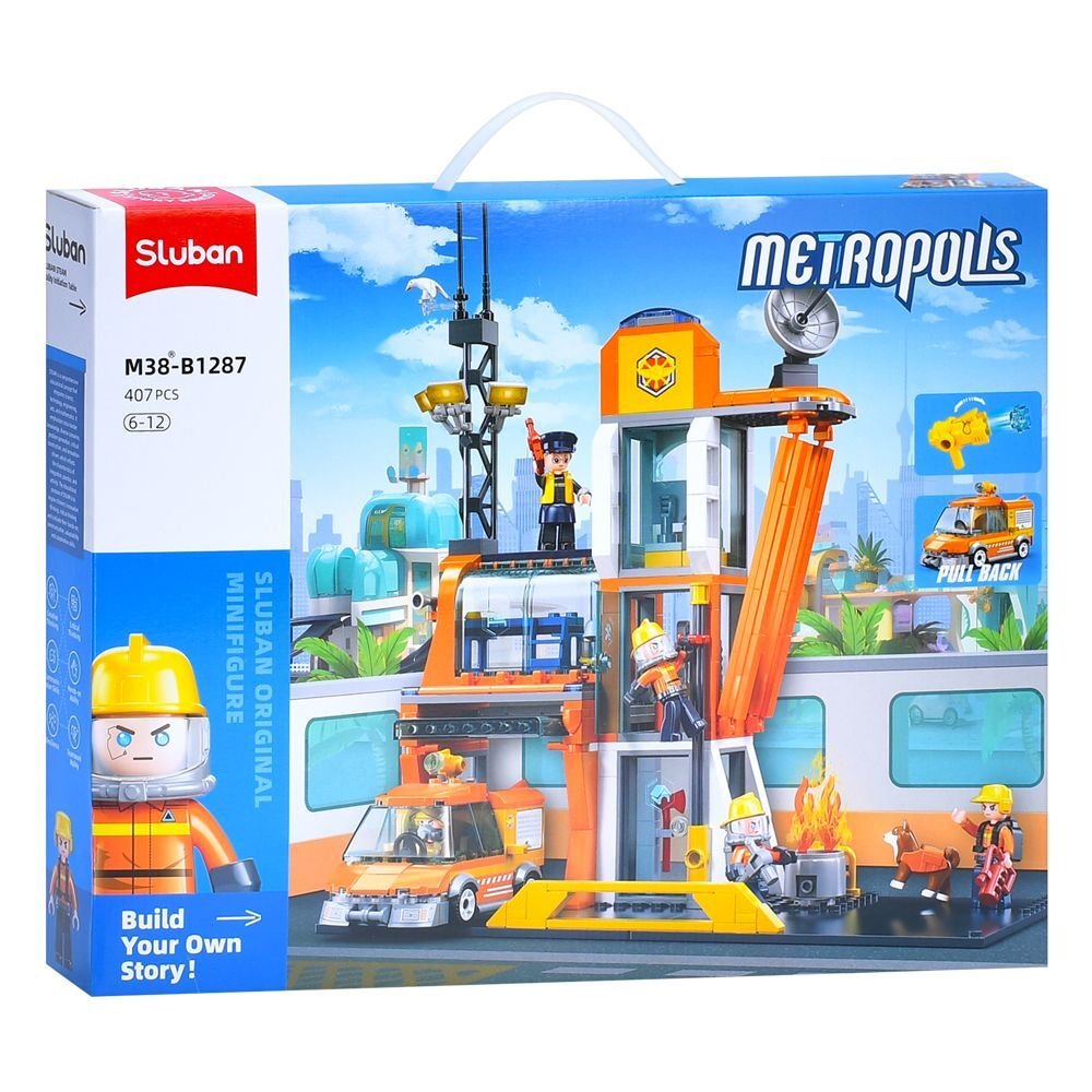 Jeu de Construction – Metropolis – Quartier Général des Secours – Sluban