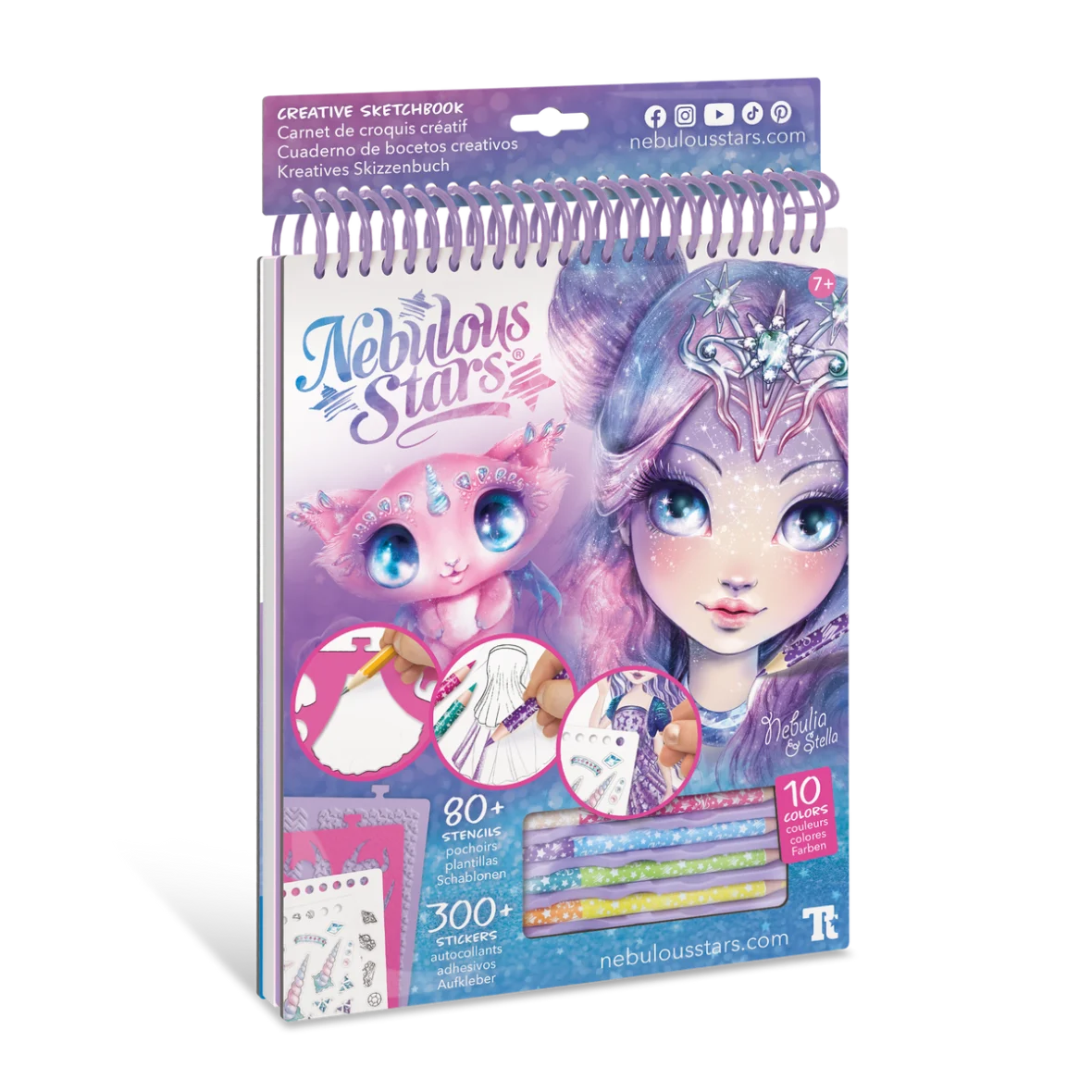 Carnet de Croquis Créatif – Nebulia – Nebulous Stars