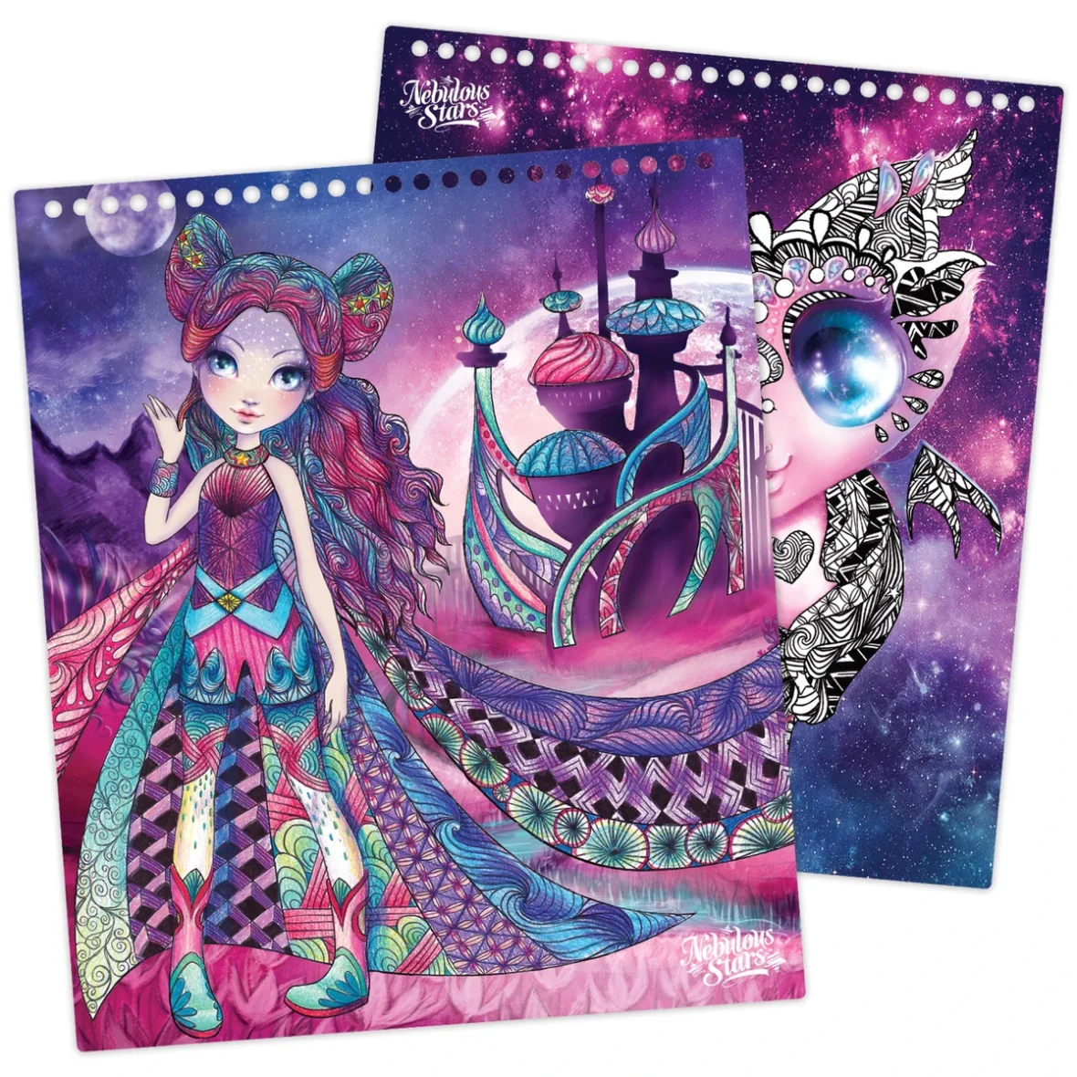 Carnet de Croquis Créatif – Nebulia – Nebulous Stars