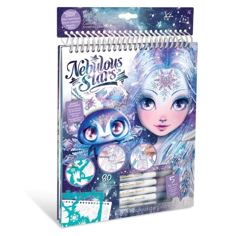 Carnet de Croquis Créatif – Iceana – Nebulous Stars