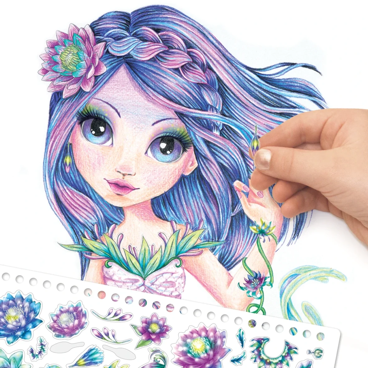 Carnet de Croquis Créatif – Nenuphia – Nebulous Stars
