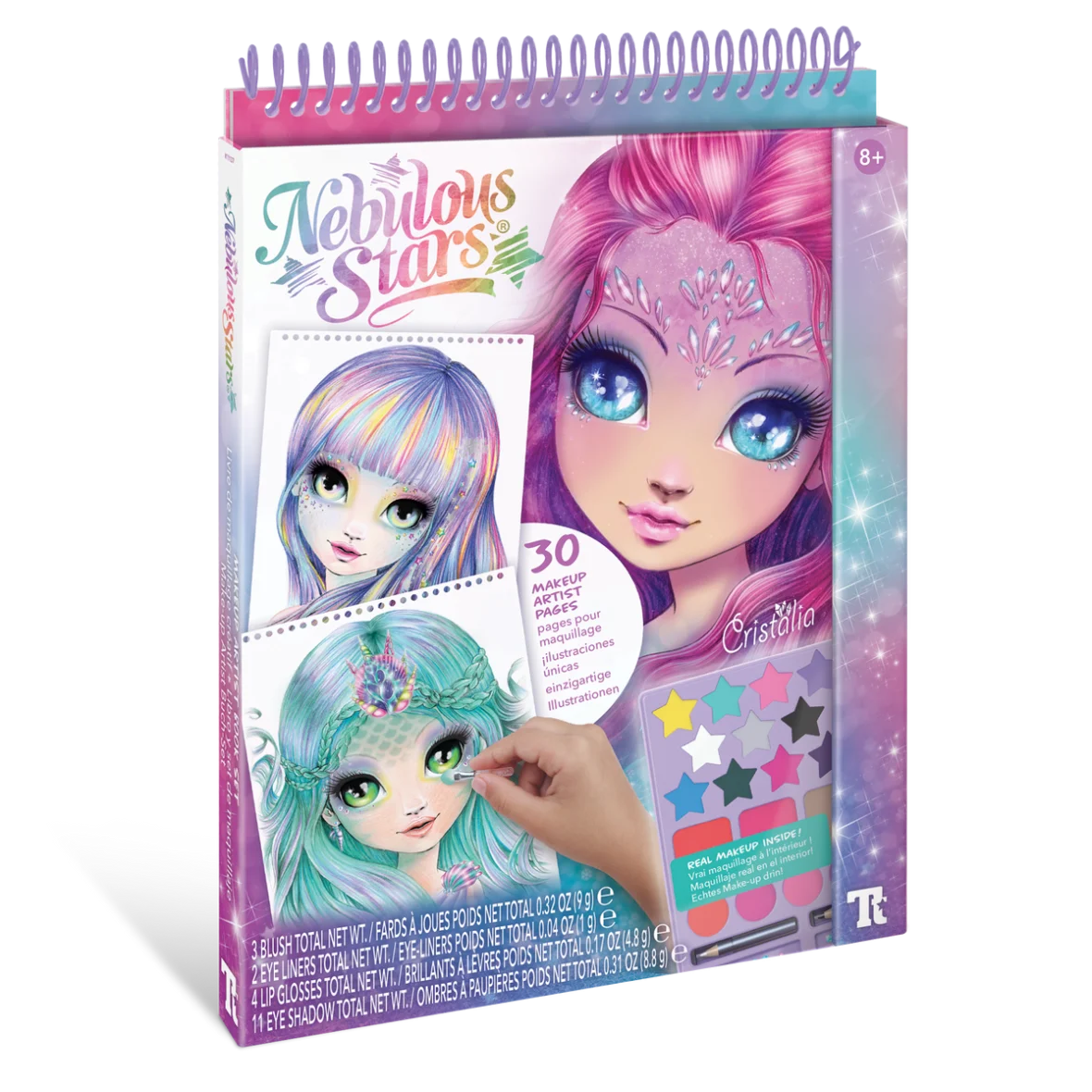 Carnet de Maquillage Créatif – Cristalia – Nebulous Stars