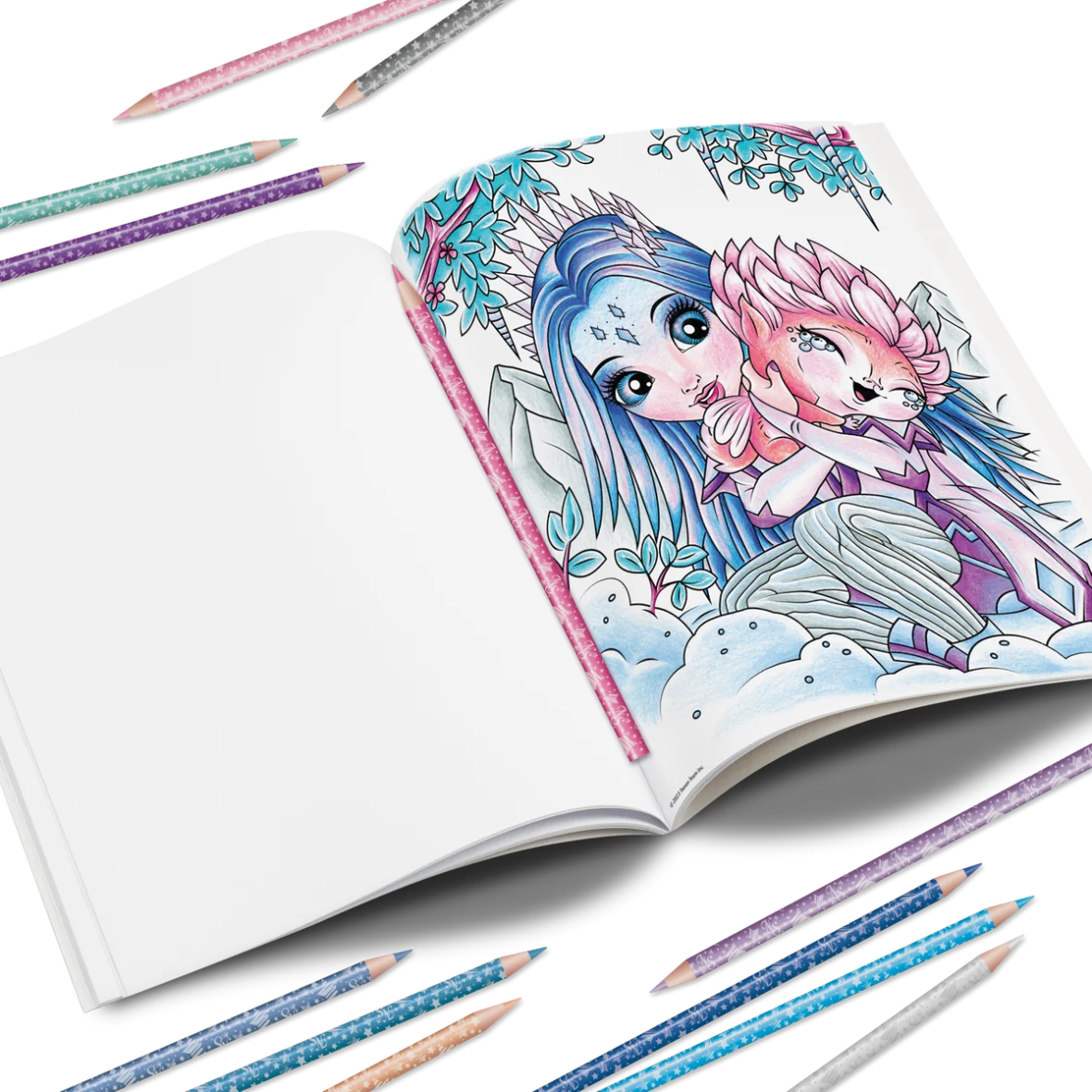 Livre de Coloriage – 60 Illustrations – Nebulous Stars