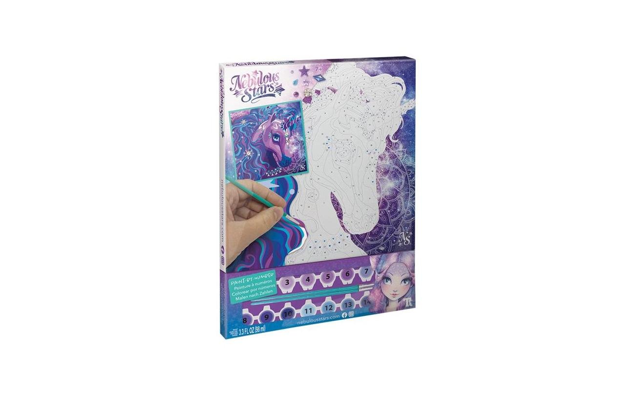 Peinture par Numéros sur Toile – Nebulia et son Cheval – Nebulous Stars