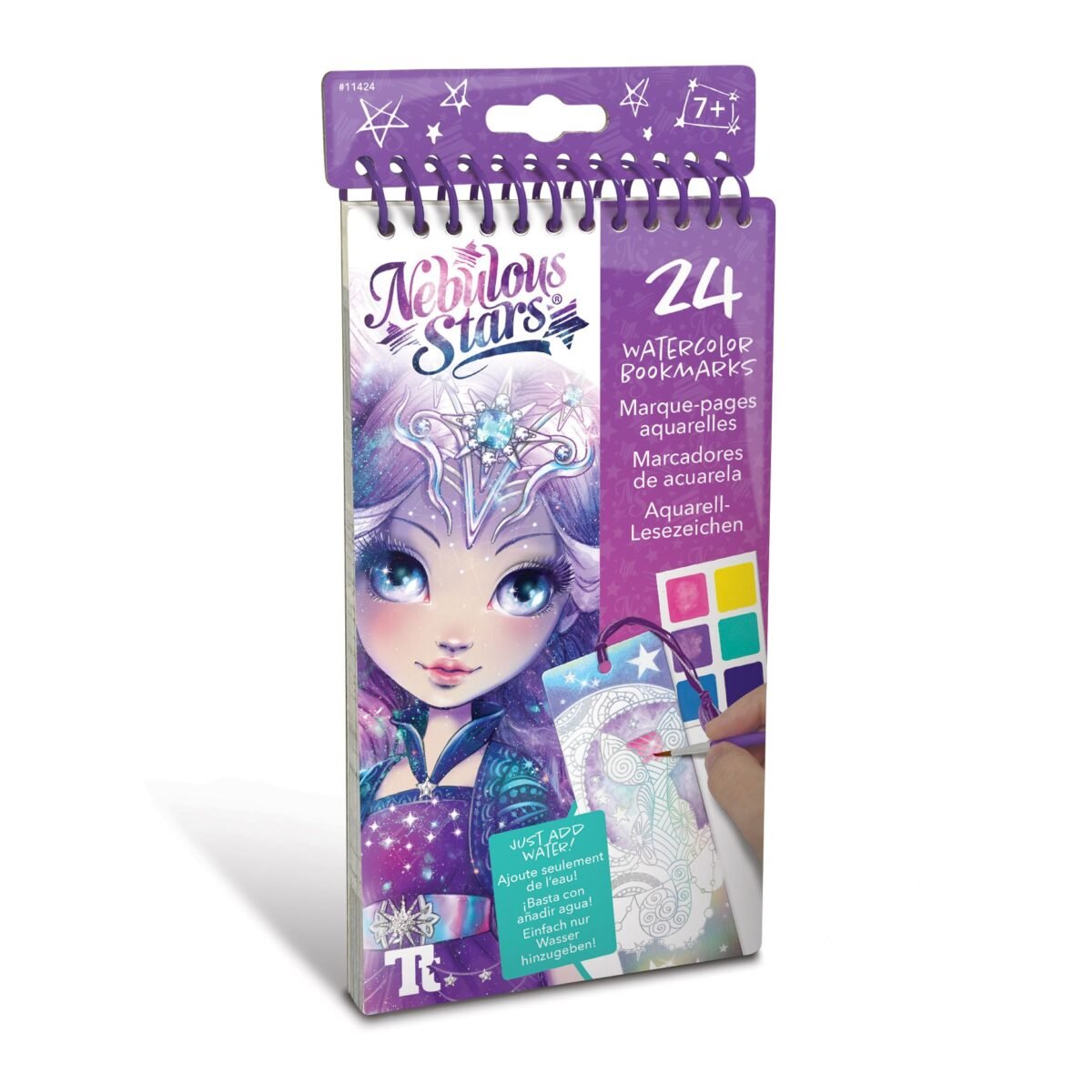 Marque-Pages à Peindre – Aquarelle – Nebulous Stars