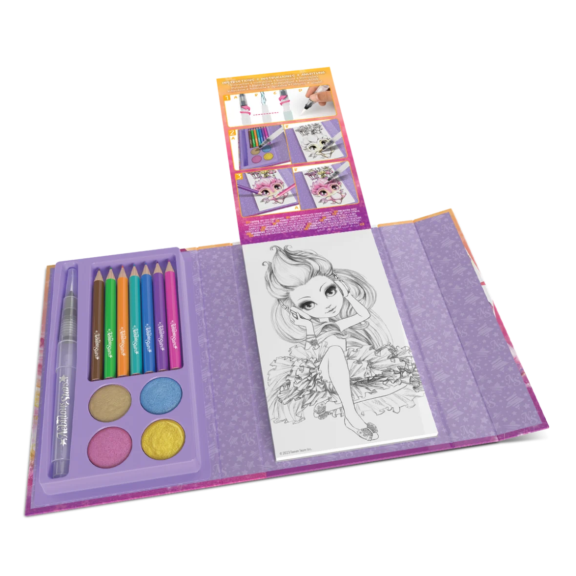 Aquarelle à Emporter – Pages Blanches – Nebulous Stars