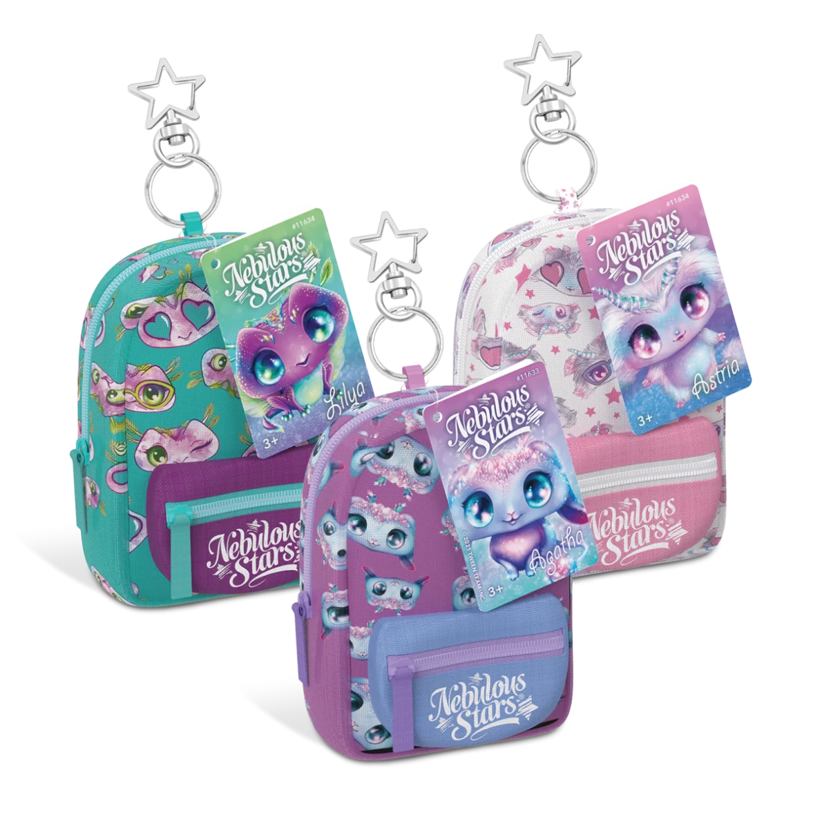 Mini Sac à Dos de Papeterie – Modèles Assortis – Nebulous Stars