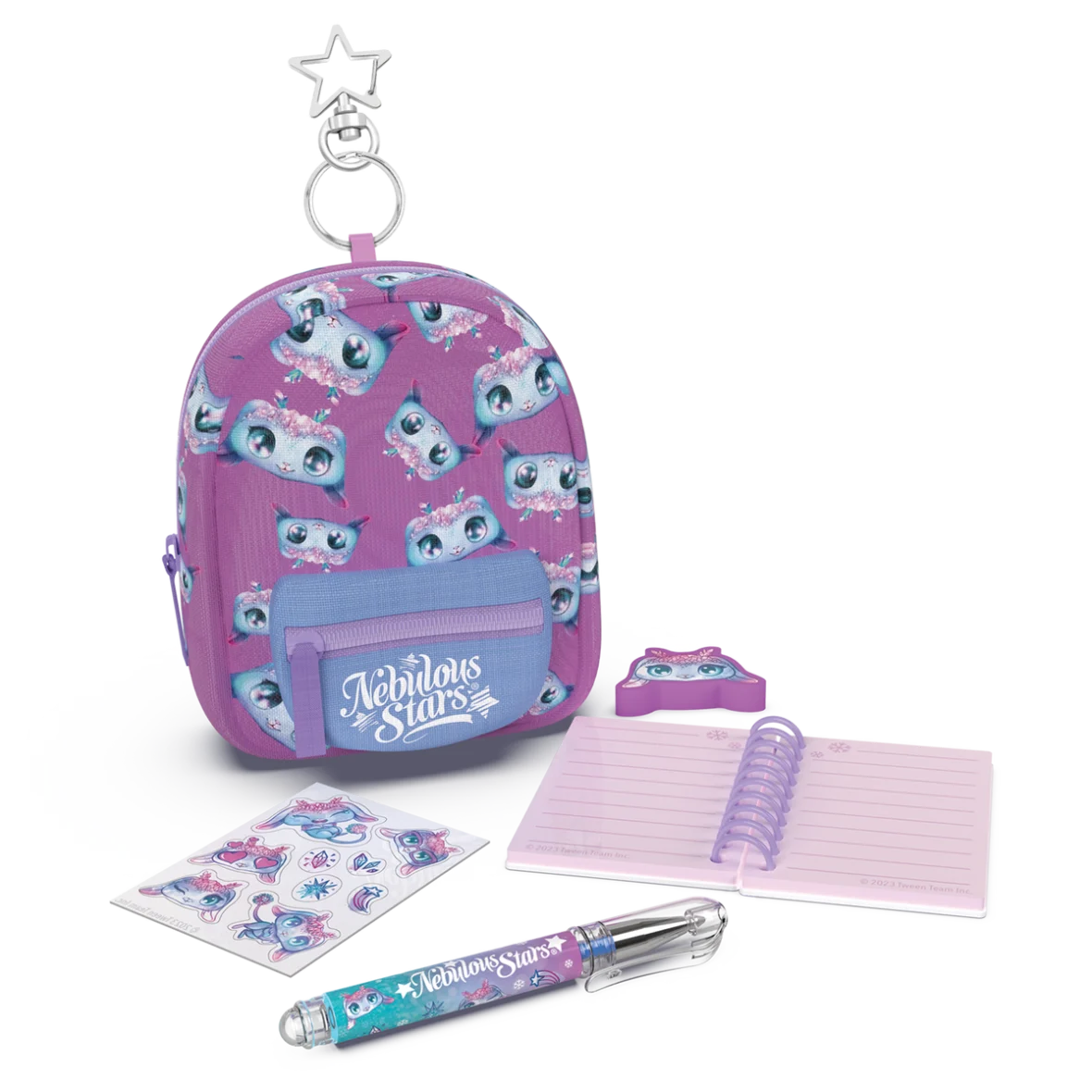 Mini Sac à Dos de Papeterie – Modèles Assortis – Nebulous Stars