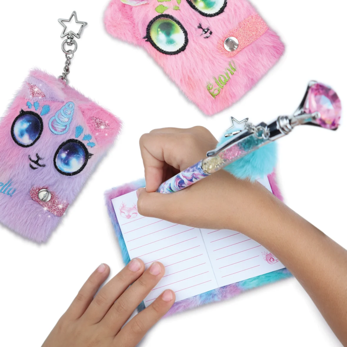 Mini Carnet en Peluche – Animoulous Assortis – Nebulous Stars