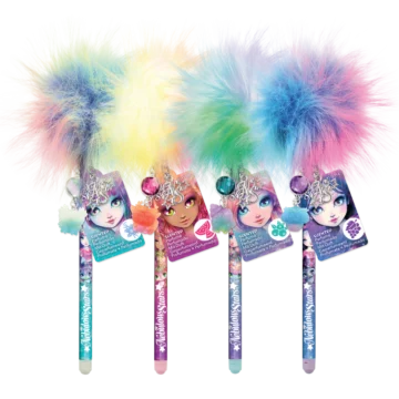 Stylo Parfumé à Pompon – Modèles Assortis – Nebulous Stars