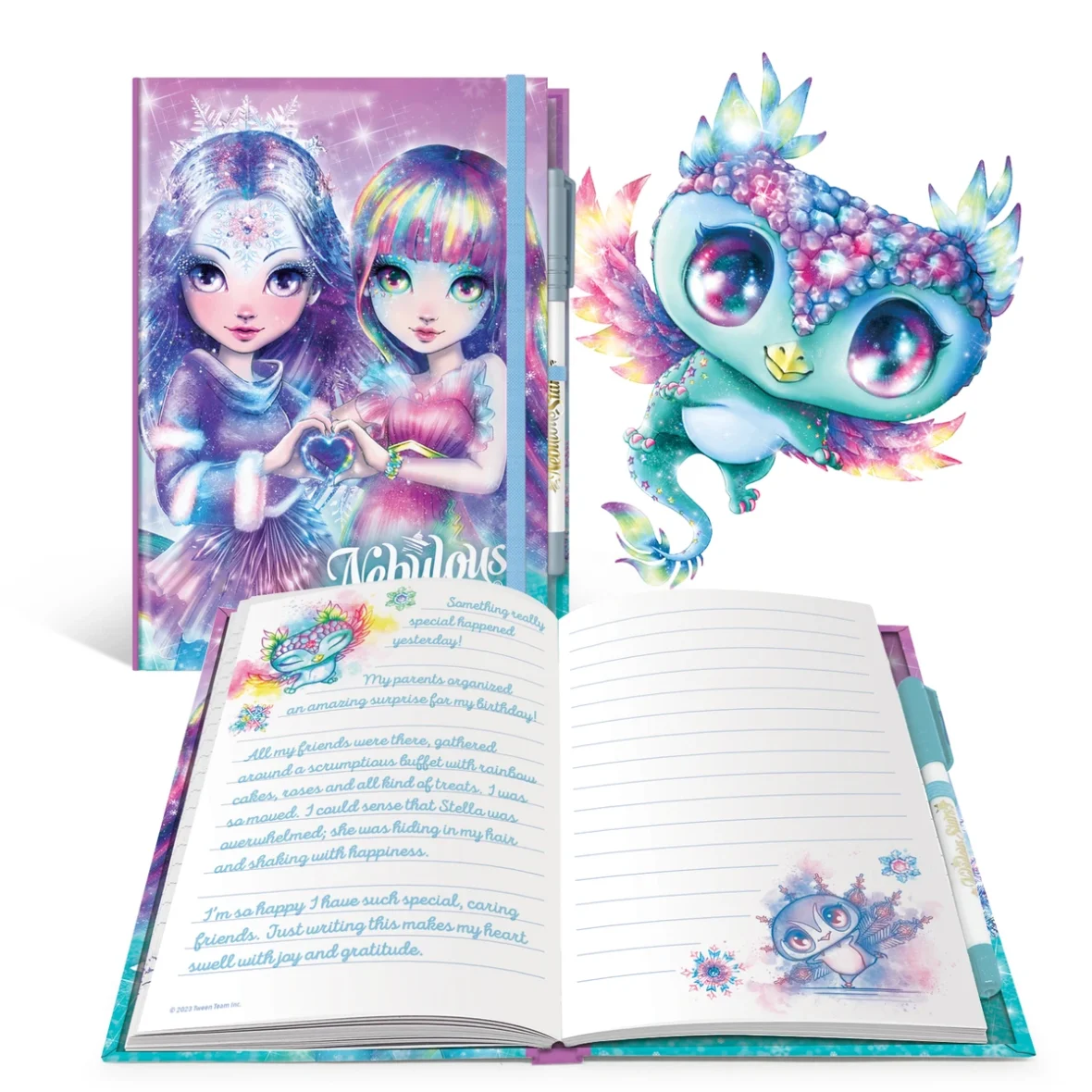 Carnet de Notes Deluxe – Pages Blanches – Nebulous Stars