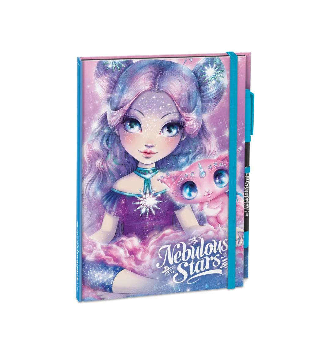 Carnet de Notes Deluxe – Pages Noires – Nebulous Stars