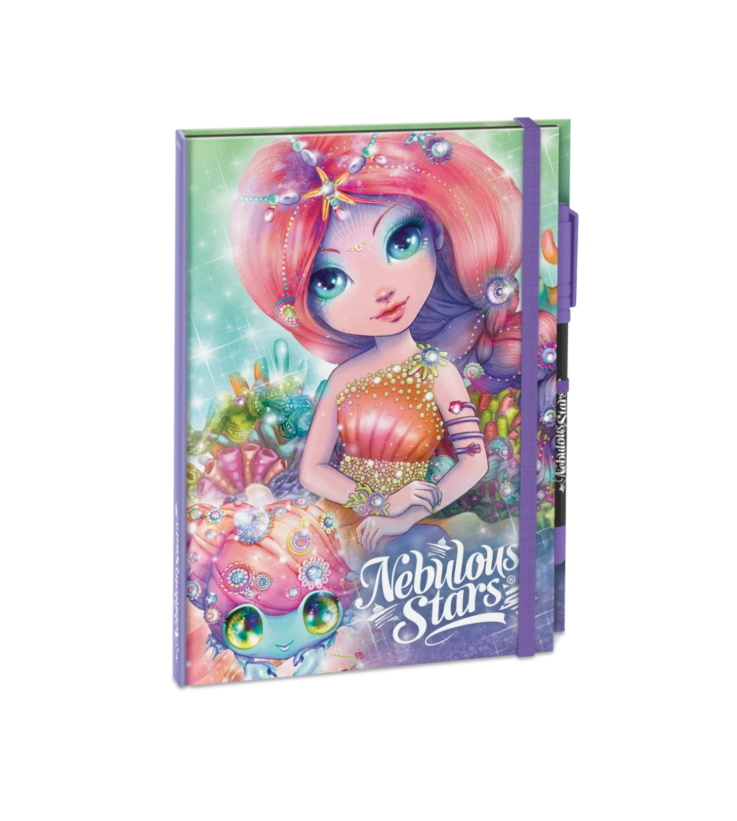 Carnet de Notes Deluxe – Pages Noires – Nebulous Stars