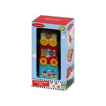 Train D’animaux à Empiler – PL2011 – Infunbebe