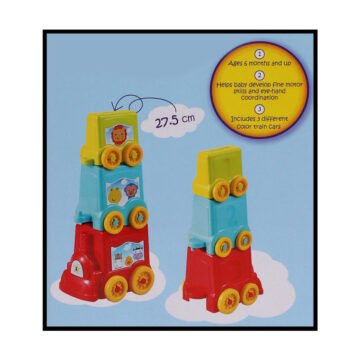 Train D’animaux à Empiler – PL2011 – Infunbebe