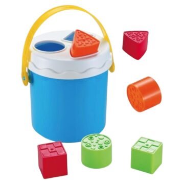 Seau de Tri de Formes (avec 6 Blocs) – PL203 – Infunbebe