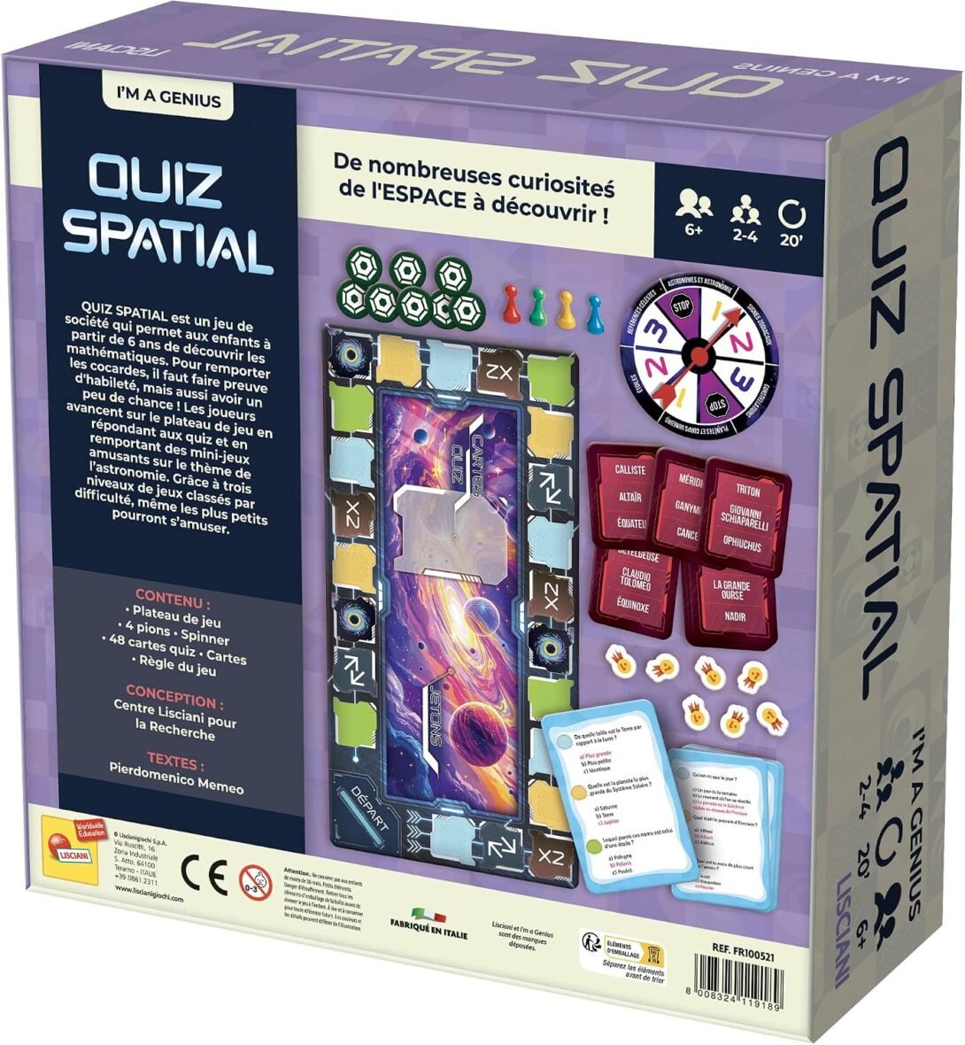 Plateau Spinner Cartes – Jeu Famille