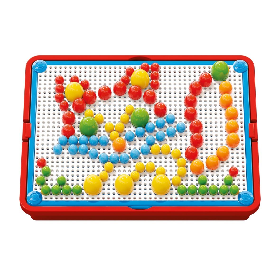 Quercetti Fantacolor Portable Small – Jeu de mosaïque 160 clous