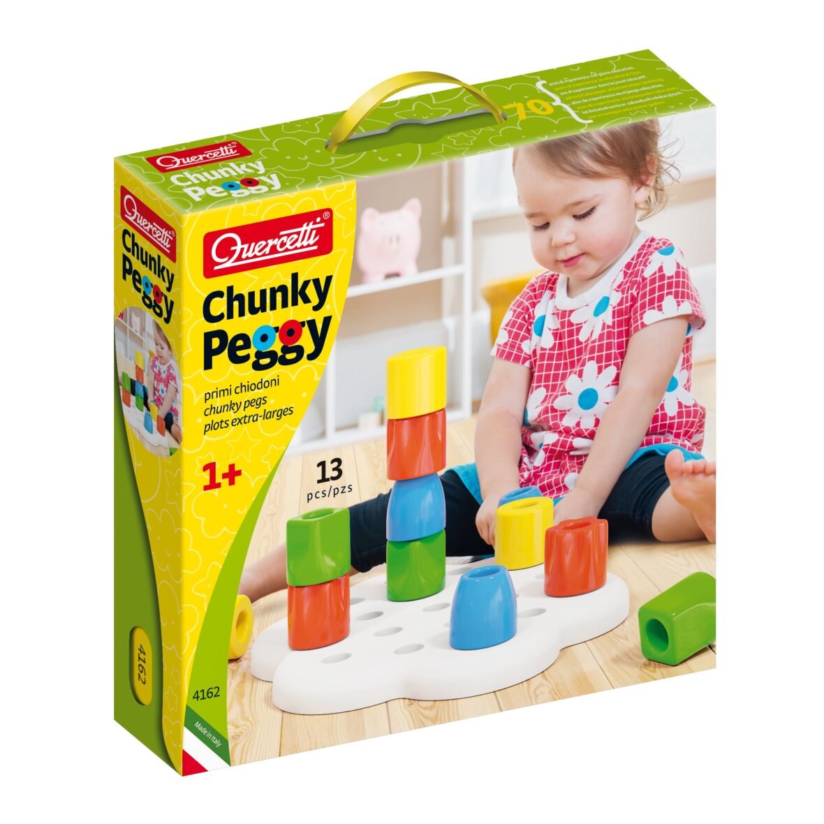 Quercetti Daisy Basic – Jeu de clous géants (4162)