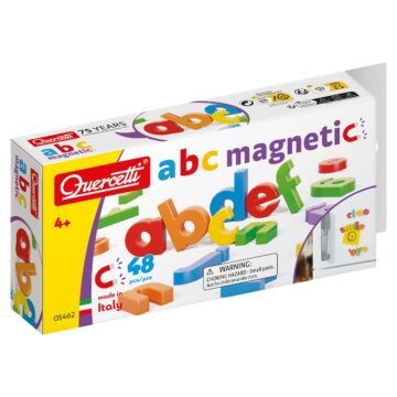 Quercetti 5462 – Recharge 48 Lettres Magnétiques Minuscules