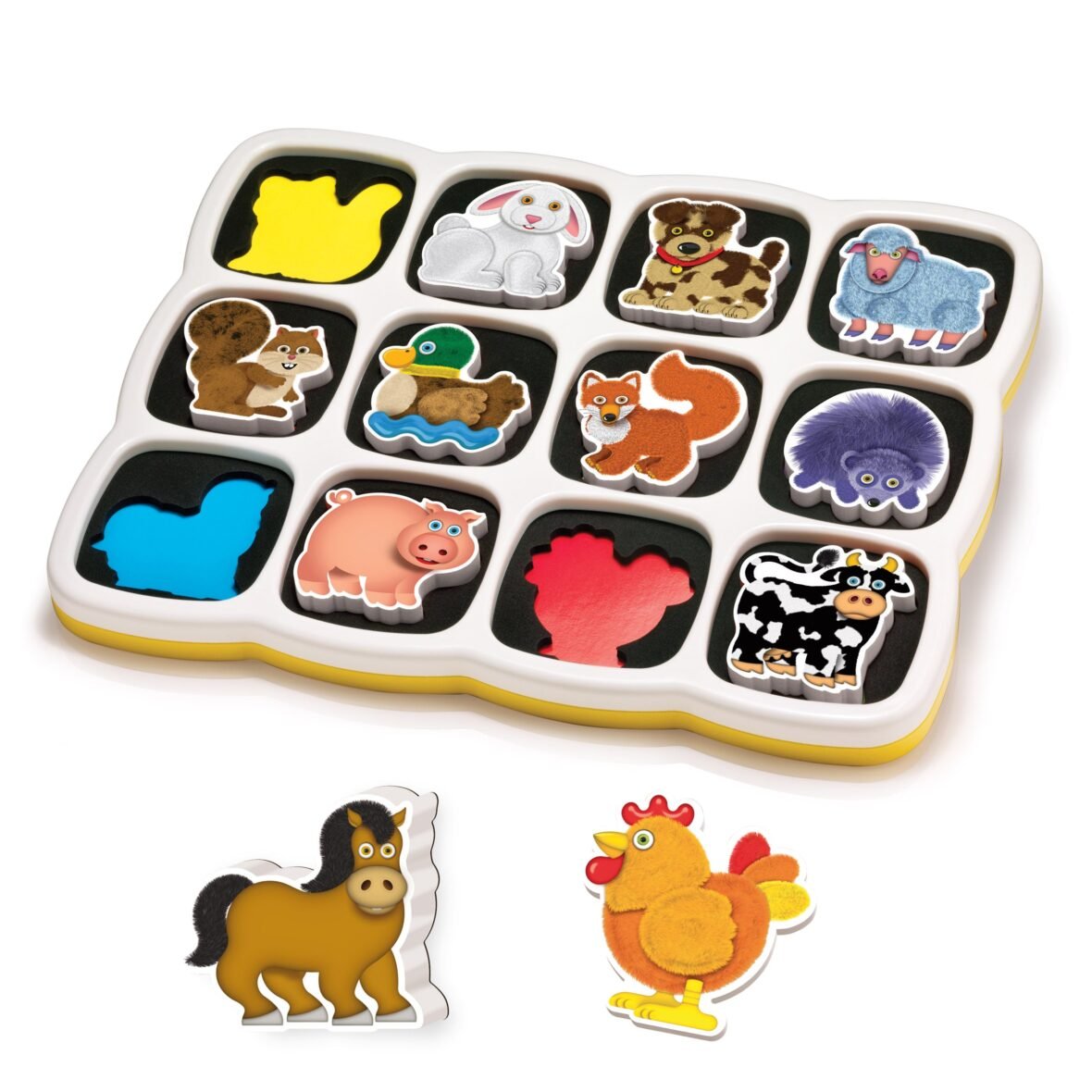 Quercetti Smart Puzzle Magnétique – Ferme