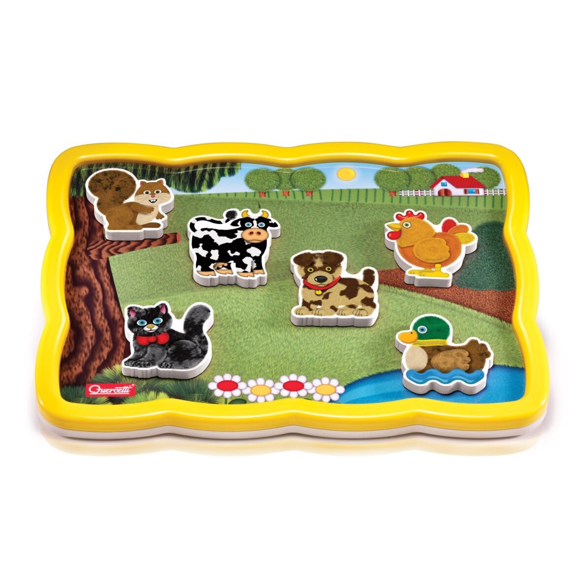 Quercetti Smart Puzzle Magnétique – Ferme