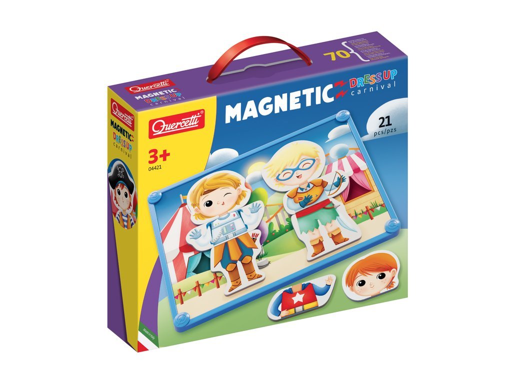 Quercetti Magnetic Dress Up Carnaval