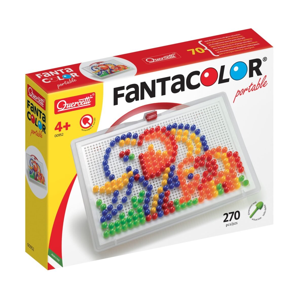 Quercetti Fantacolor Portable Grand – 280 pieces