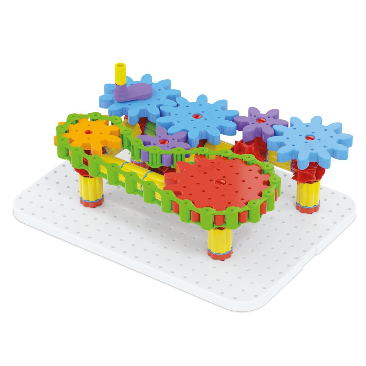 Quercetti Georello Tech – Jeu de construction a engrenages (ref. 6163)