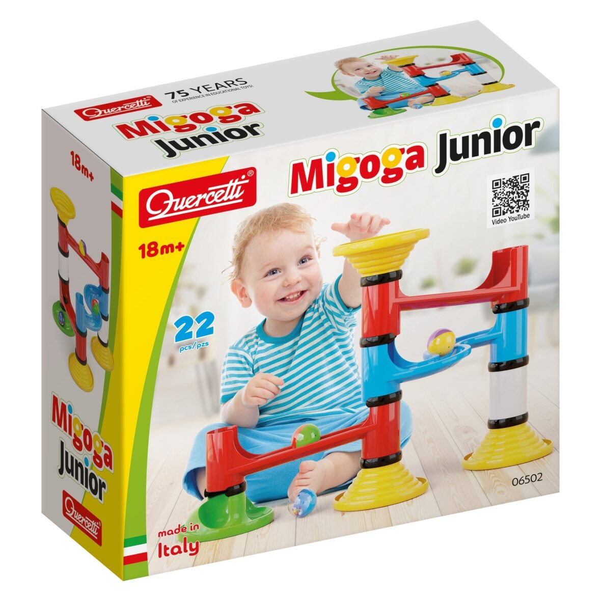 Quercetti Migoga Junior Basic – Circuit a billes