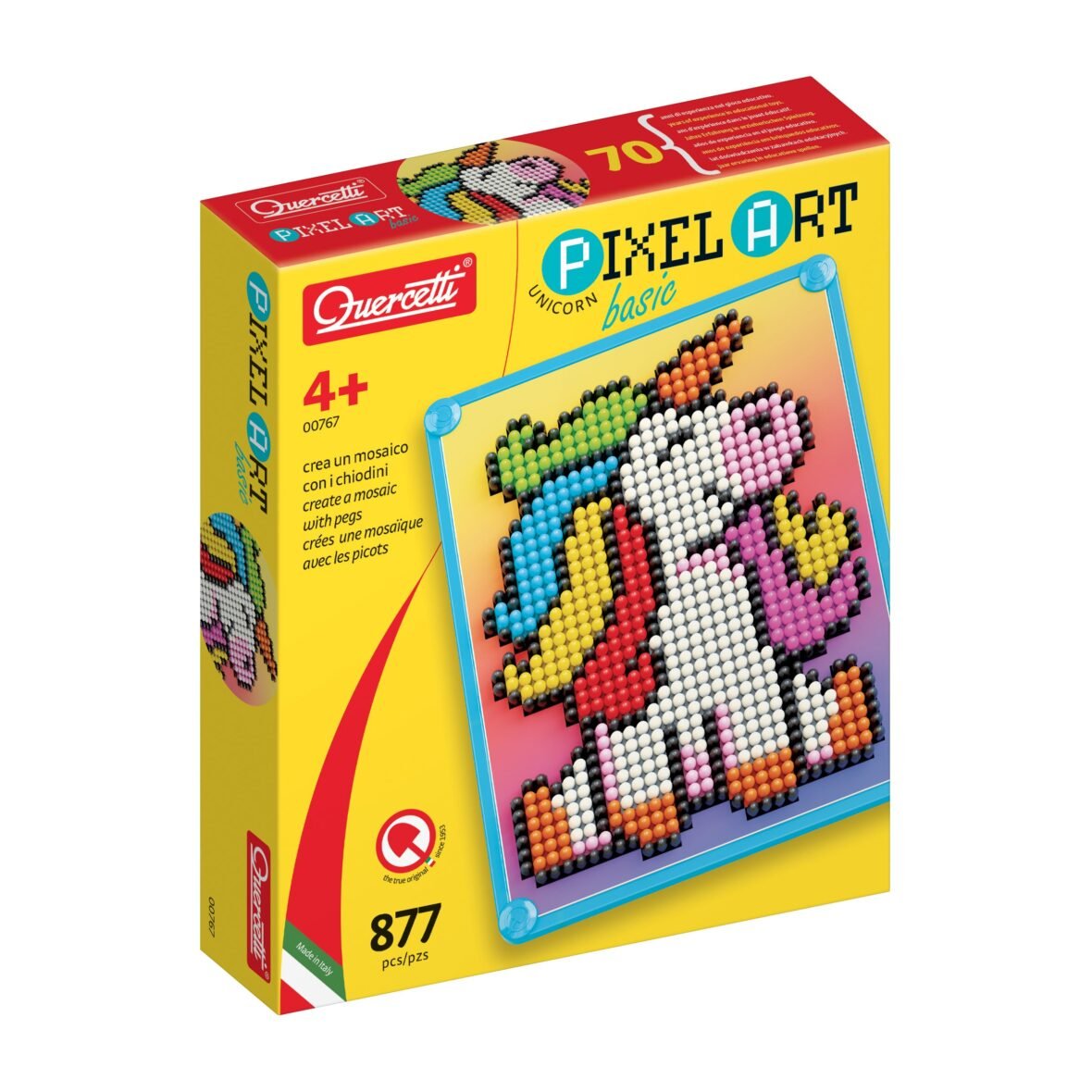 pixel art basic unicorn