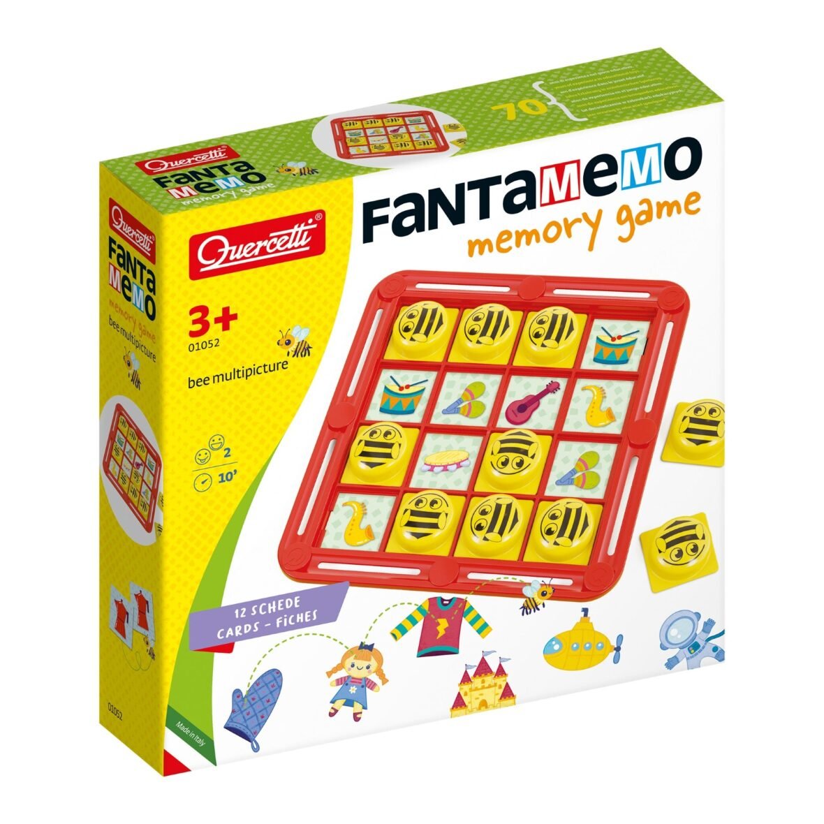 Quercetti FantaMemo Les Abeilles