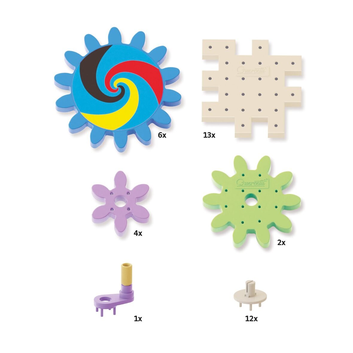 Quercetti Play Eco+ Kaleido Gears