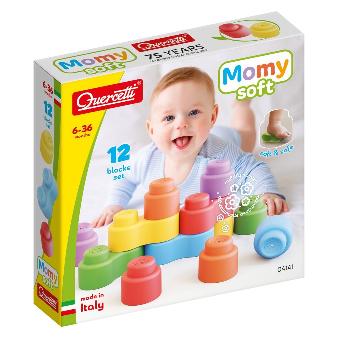 Quercetti Momy Soft – 12 pièces