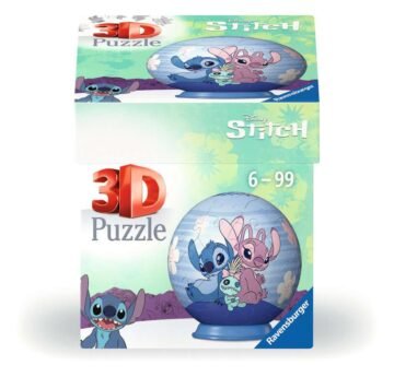 Puzzle 3D Ball 54 pièces – Stitch & Angel