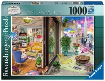 Ravensburger – Puzzle 1000 pièces – Vision d’un appartement à New York (16545)