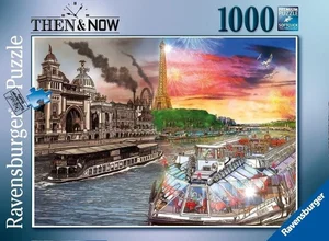 Ravensburger – Puzzle 1000 pièces – Paris hier et aujourd’hui