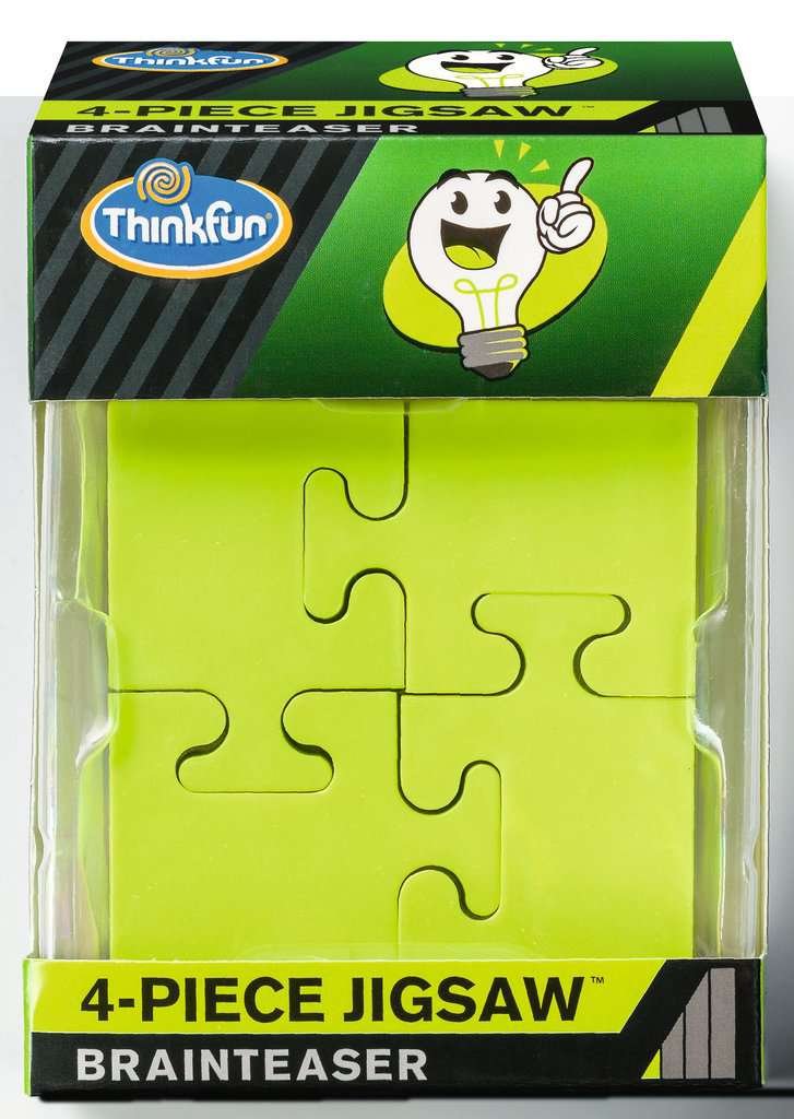 Ravensburger ThinkFun A-Ha! 4-Piece Jigsaw – Casse-tête 4 pièces (réf. 76387)