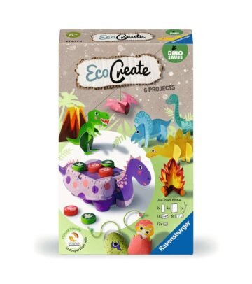 Ravensburger EcoCreate – Dinosaures rugissants (23671)