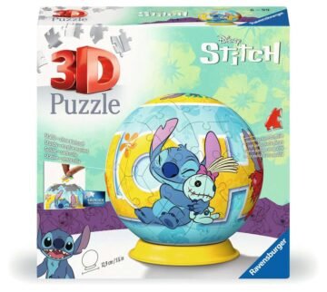 Puzzle 3D Ball 72 pièces – Disney Stitch – Ravensburger