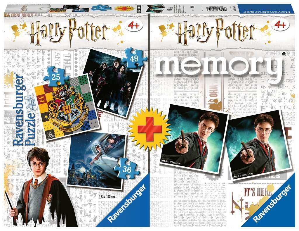 Ravensburger – Puzzles 3×49 pièces – Harry Potter