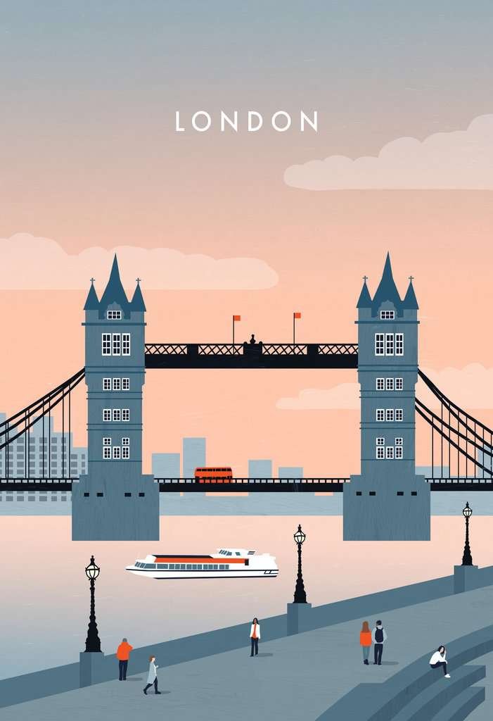 Ravensburger Puzzle Moment London 99 pièces