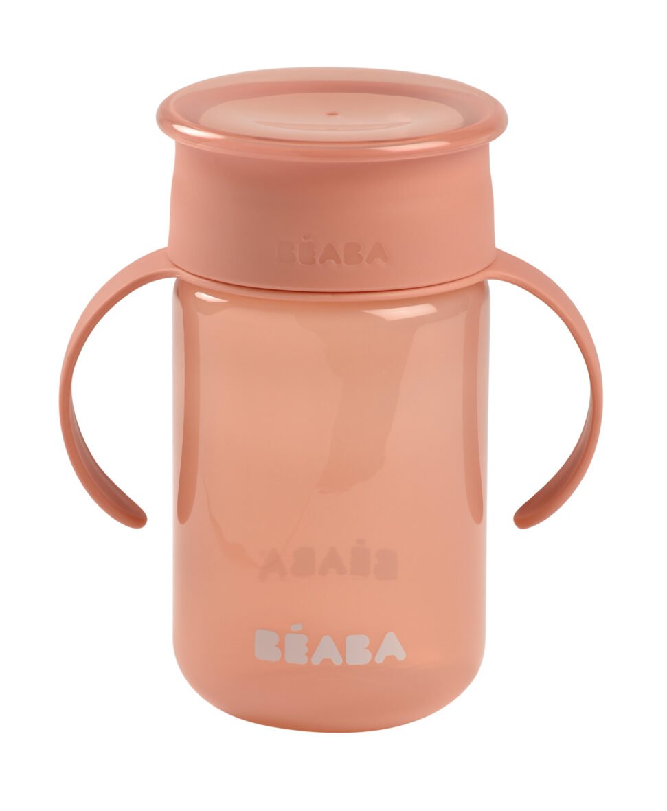 Tasse d’Apprentissage – 360° Rose 340 ml – Béaba