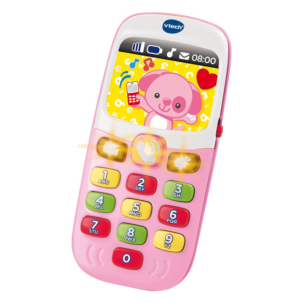 Téléphone d’Éveil – Baby Smartphone Bilingue Rose – VTech