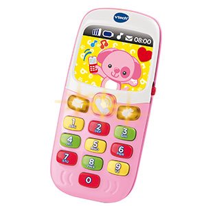 Téléphone d’Éveil – Baby Smartphone Bilingue Rose – VTech