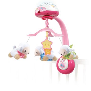 Mobile Musical – Lumi Compte-Moutons Rose – VTech